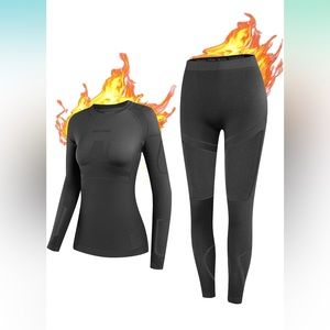 Thermal Underwear for Women Long Johns for Women, Base Layer Women Cold Weather